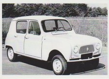 carte postale - RENAULT 4 R4 -