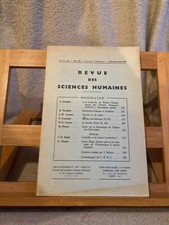 Revue des Sciences humaines