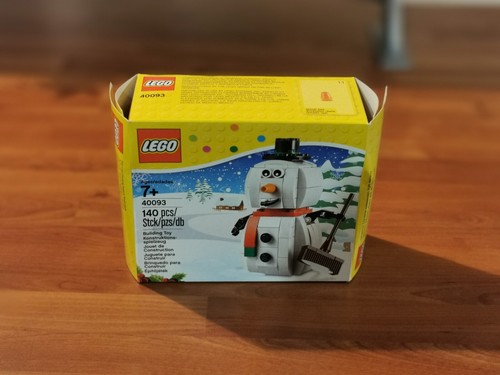 Lego 40093 bonhomme - , neige