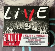 CD +DVD - PATRICK BRUEL - Live  2013 - 2014