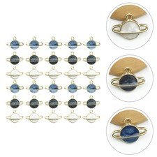 60pcs Planet Charms Bijoux en
