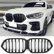 CALANDRE POUR BMW X6 G06 NOIR MAT