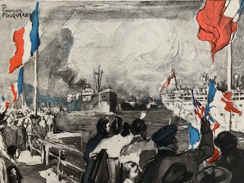 Rare marine fouqueray le - -,