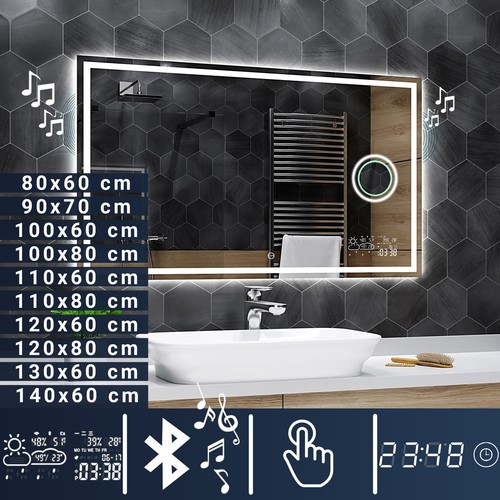 Miroir salle bain lumineux - salle,