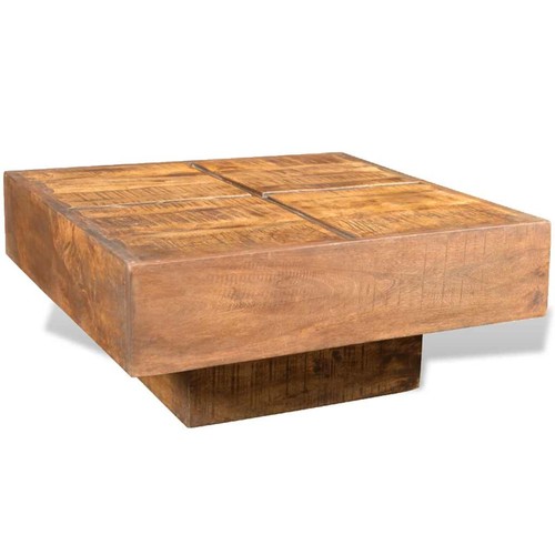 Table basse carrée - , marron