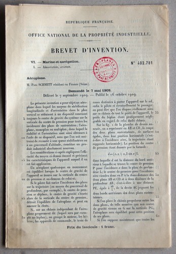 Brevet invention original - d’invention,