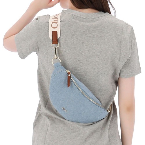 Chloe sac banane denim - sac,