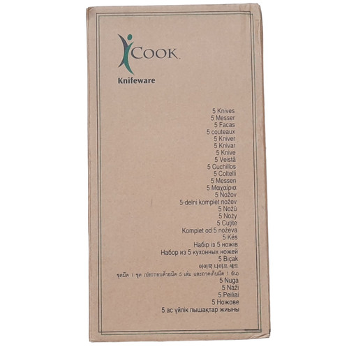 Icook set pièces couteaux - pièces,