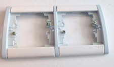 82017 Legrand SAGANE Kozi Enjoliveur Plaque double horizontale  bleu prise inter