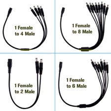 12V 2A/5A Prise Alimentation Électrique Adaptateur Chargeur CCTV Caméra 2 4 8