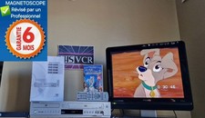 Magnétoscope VHS 6 TETES SAMSUNG DVDV6500 NICAM NTSC PAL SECAM GARANTIE 6MOIS