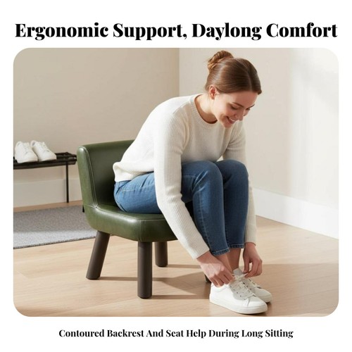 Chaise basse avec - basse, dossier