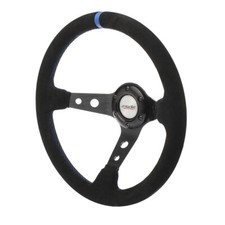 Volant sport Simoni Racing Shakedown daim noir 350mm