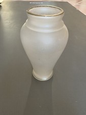 Ancien vase verre givre - ancien,