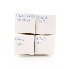 4 X JAN CHS 6Y6G TUBE