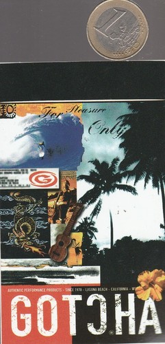 Autocollant c10 surf gotcha - autocollant., surf.
