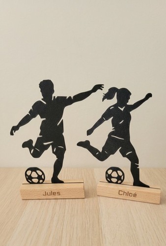 Figurines foot personnalisées - foot,