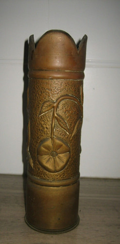 Ancienne douille obus décor - douille,