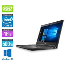 Dell Latitude 5480 14" Full HD Noir (i5 6300U , 16go RAM,512gb SSD)
