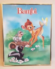 Tableau affiche disney bambi - affiche,