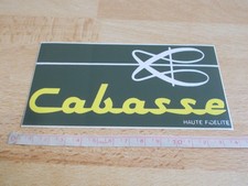 Autocollant CABASSE - HAUTE