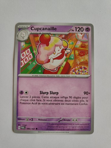 Carte pokémon cupcanaille - pokémon,
