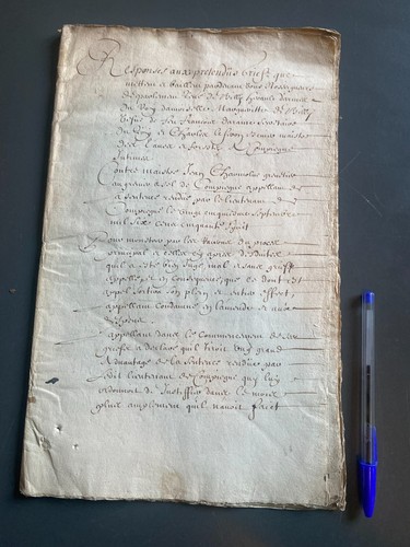 Manuscrit juridique réponse - juridique,