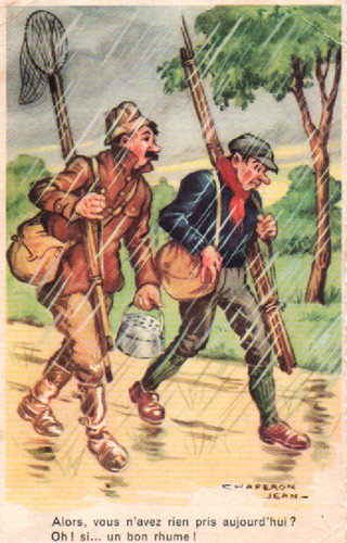 Carte postale humoristique - carte,