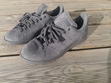 ?ADIDAS Stan Smith 'Onix' S75108 SUEDE GRIS - T. 40 2/3 (US 7.5) NEUVES DS RARE