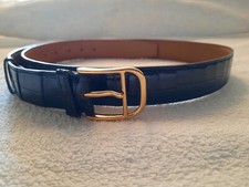 ceinture hermes crocodile vintage homme 