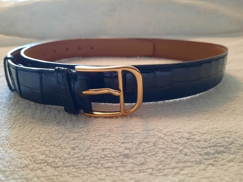 Ceinture hermes crocodile - ceinture,
