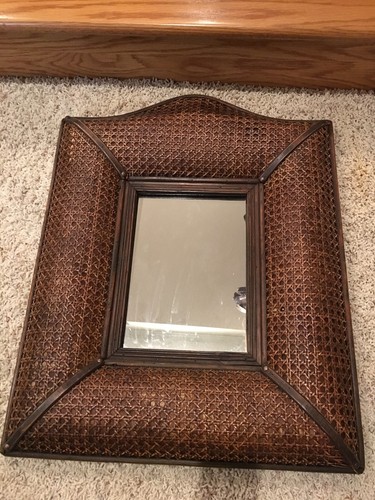 Vintage brown wicker - vintage,