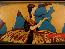 Ancienne boîte en tôle