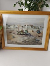 Tableau Paysage Marin VINTAGE
