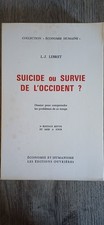 SUICIDE OU SURVIE DE L