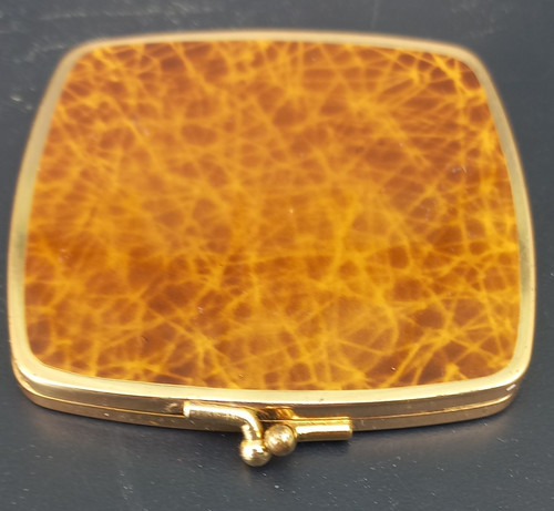 Ancien poudrier miroir - poudrier, de