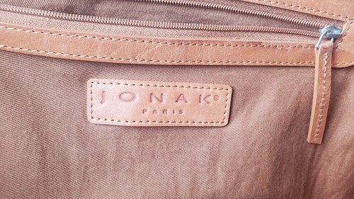 Sac cabas jonak cuir - sac, camel