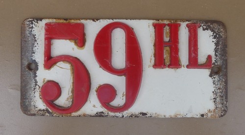 Ancienne plaque