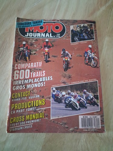 Moto journal 1987 792 suzuki - moto,