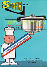 Sitram Inox 1ère Cocotte Française en acier inoxydables - A3 plastifié