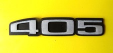 Ancien Logo Emblème Peugeot 405 / Occasion d'époque pour déco / voir description
