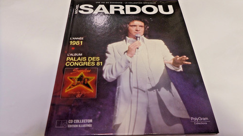 Livre michel sardou - cd,