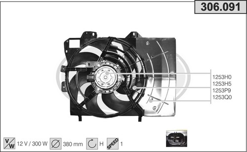 Ventilateur refroidissement - ventilateur, (refroidissement