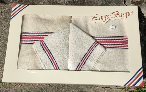 Linge basque serviettes 2 - linge,