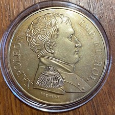 MÉDAILLE NAPOLÉON EMP. ET ROI . AIGLE IMPERIAL  (850)