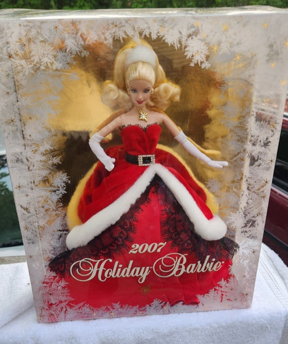 Holiday barbie 2007 - holiday,