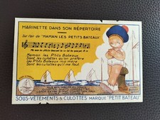 CPA publicité SOUS VÊTEMENTS, CULOTTES "PETIT BATEAU",  illus. Béatrice MALLET