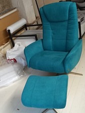 Fauteuil Relax Inclinable Rembourrage  Tissu Dossier repose-Pied stordal Norvège