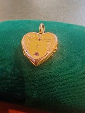 Pendentif ancien or rose 18