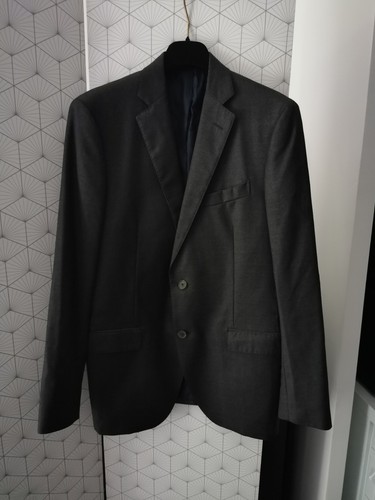 Blazer laine gris - blazer, en